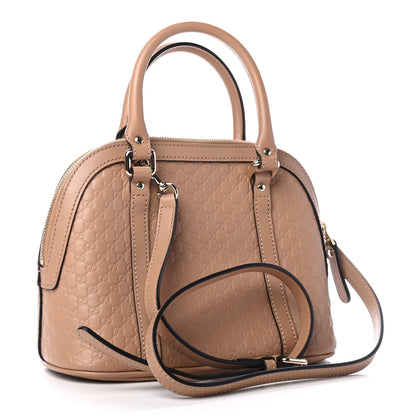 Gucci Soft Microguccissima Mini Dome Bag Camelia 2 of 4