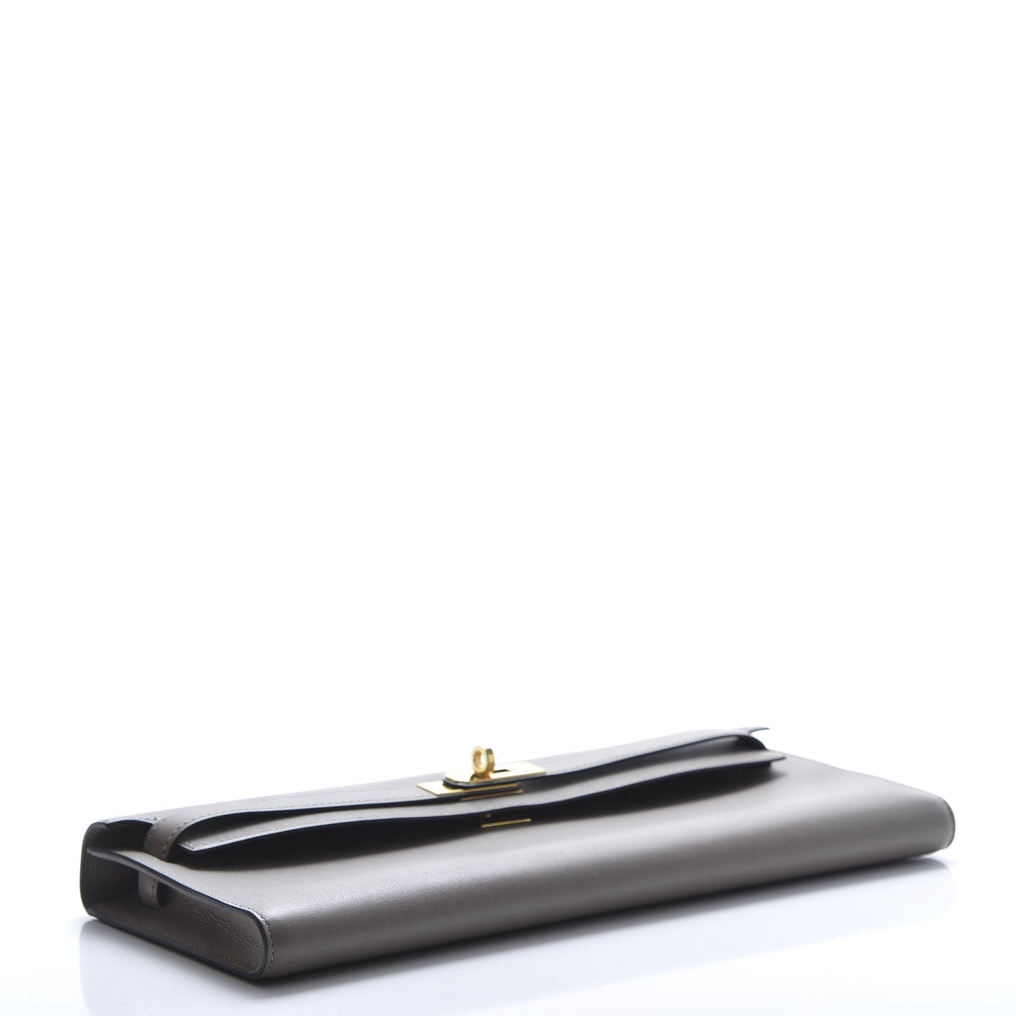 Swift Kelly Cut Clutch Pochette Gris Asphalt