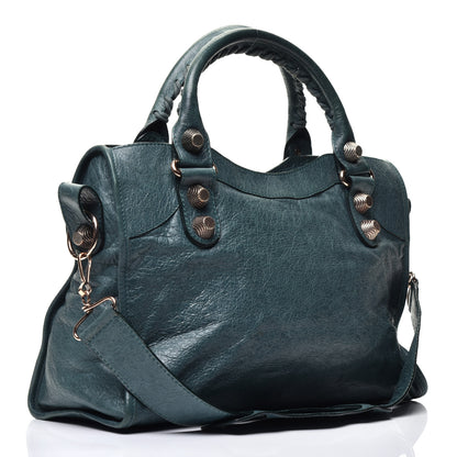 Balenciaga Agneau Giant 21 Rose Gold Hardware City Vert Menthe 4 of 10