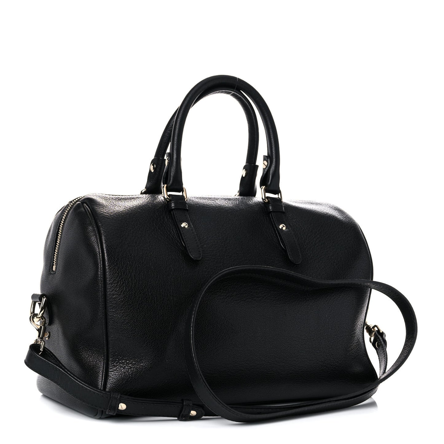 Calfskin Palazzo Duffle Bag Black