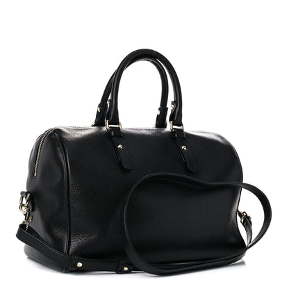 Versace Calfskin Palazzo Duffle Bag Black 2 of 11