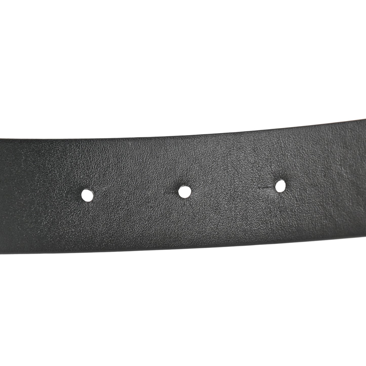 Calfskin Pearl Crystal CC Belt 85 34 Black