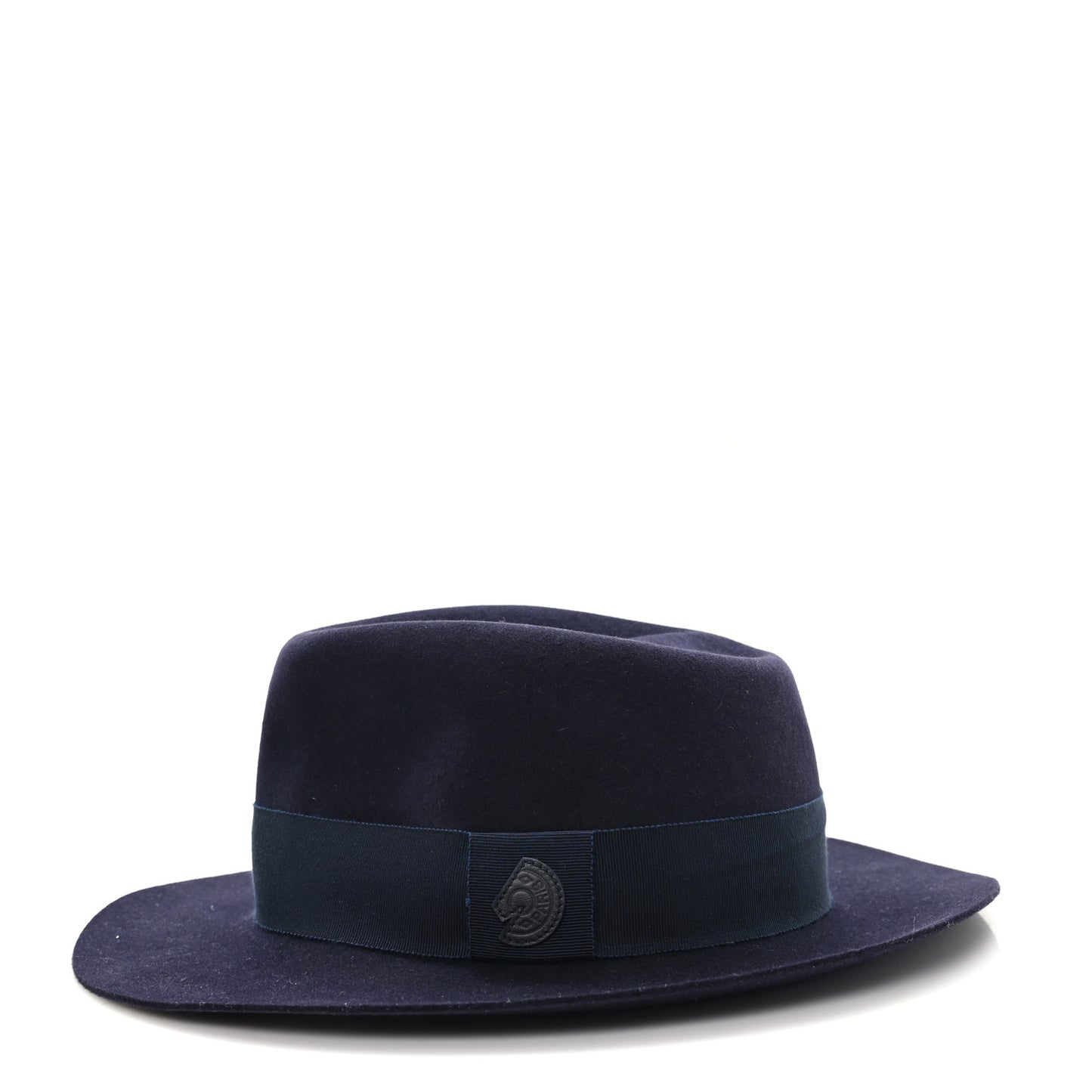 Felt Calfskin Balthazar Hat 59 Marine