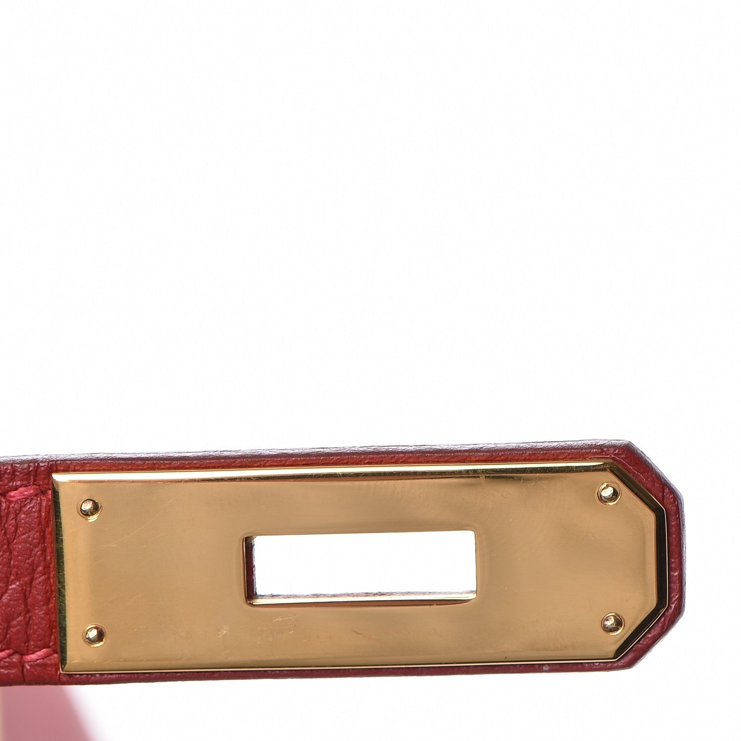 Hermes Taurillon Clemence Birkin 40 Rouge Casaque 29 of 46