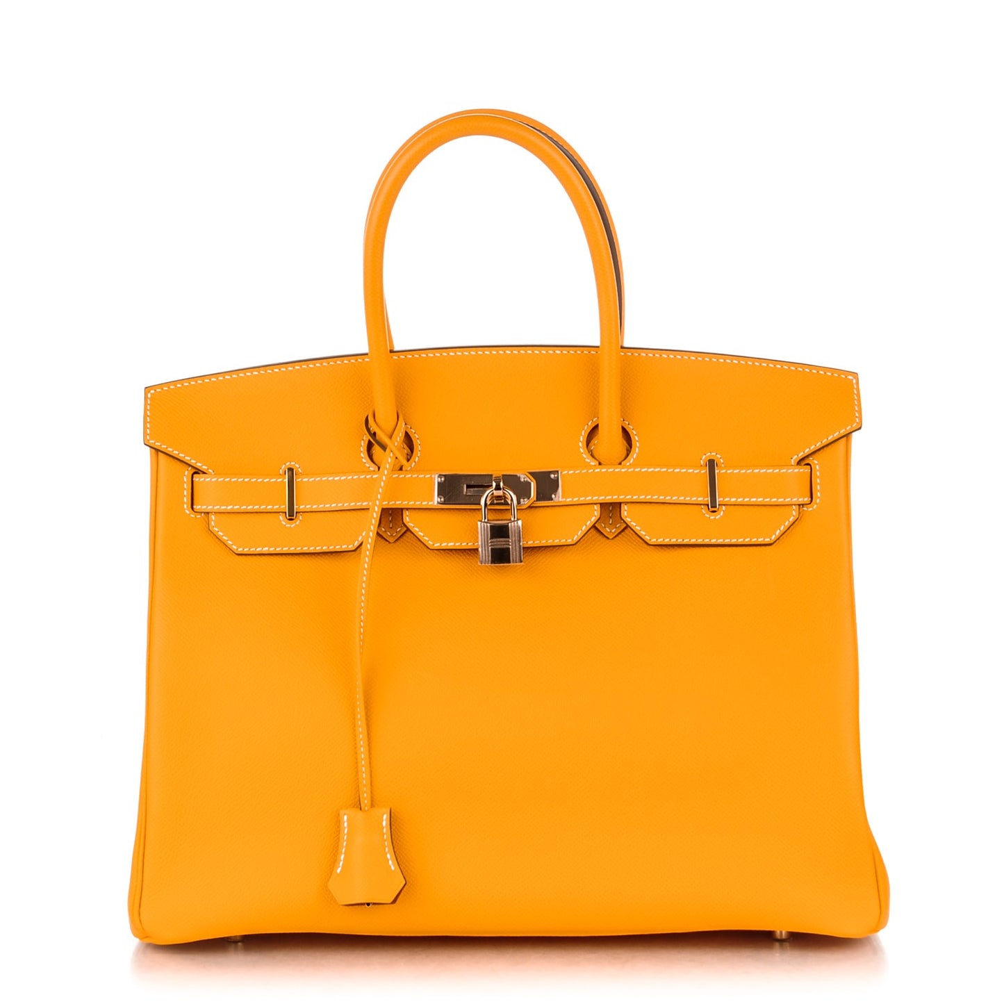Epsom Candy Birkin 35 Jaune D'Or Potiron