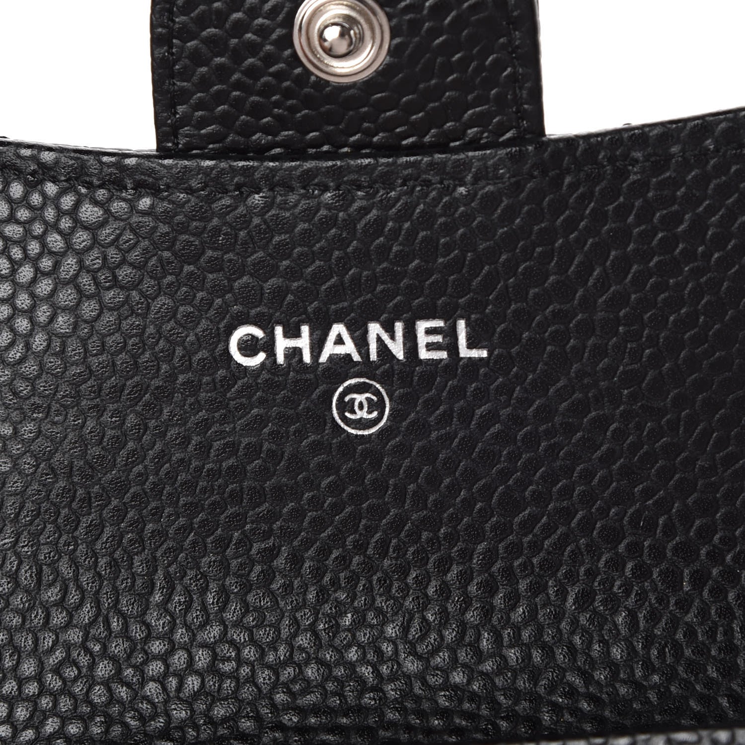 Chanel Caviar Quilted Flap Card Holder Black 6 of 9