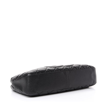 Chanel Caviar Quilted Timeless CC Soft Tote Black 3 of 9
