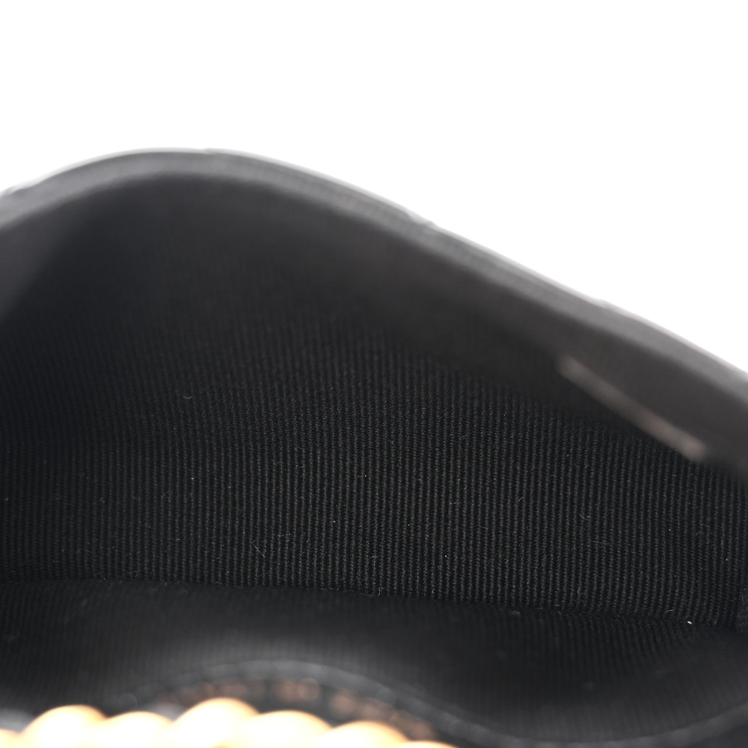 Chanel Patent Enamel Quilted Coco Hearts Clutch With Chain Black 5 of 12