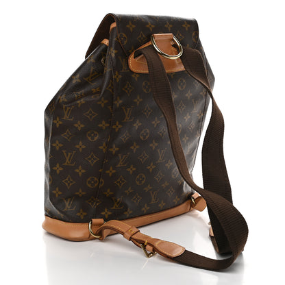 Louis Vuitton Monogram Montsouris GM Backpack 2 of 8
