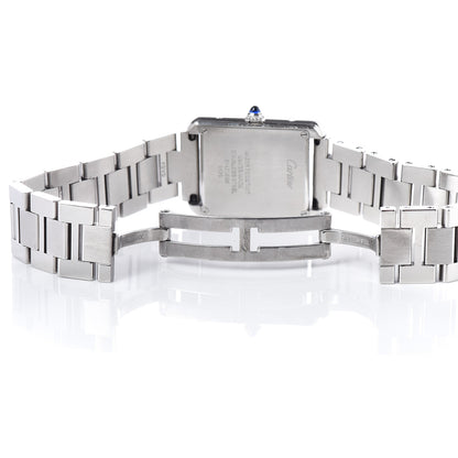 Cartier Stainless Steel 24mm Tank Solo Quartz Watch 6 of 7