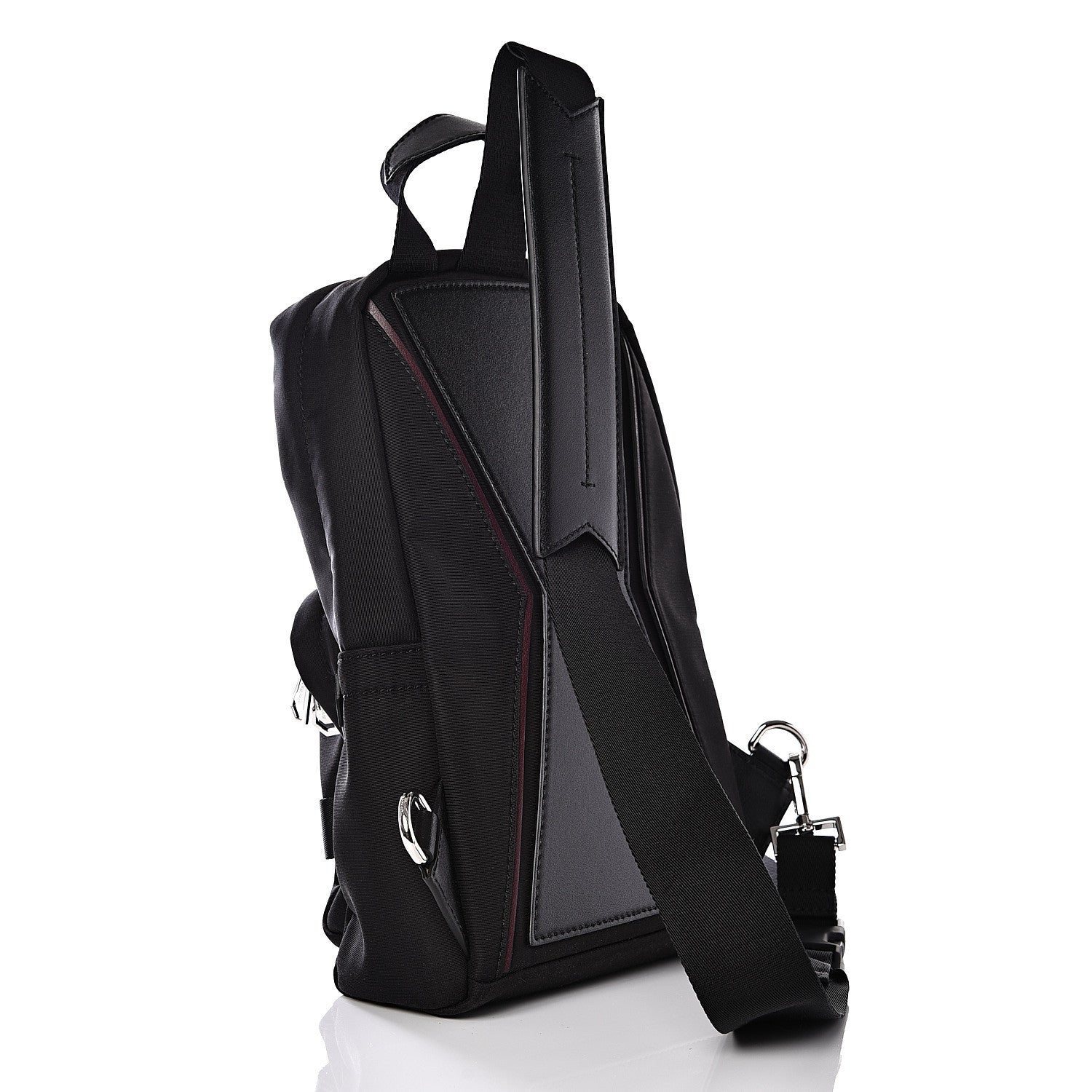 Givenchy Nylon Small Downtown Sling Bag Black 2 of 8