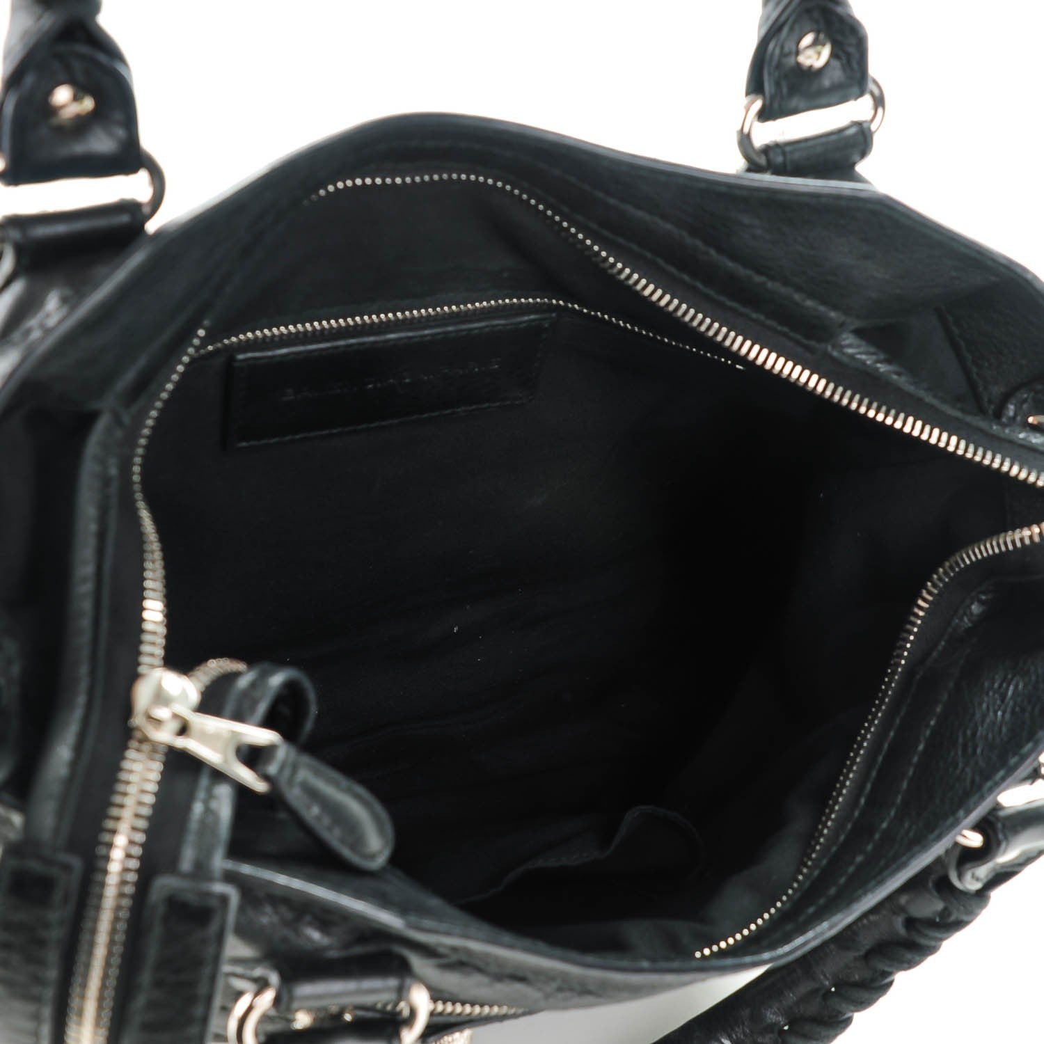 Balenciaga Agneau Giant 12 Silver Hardware Town Black 5 of 7