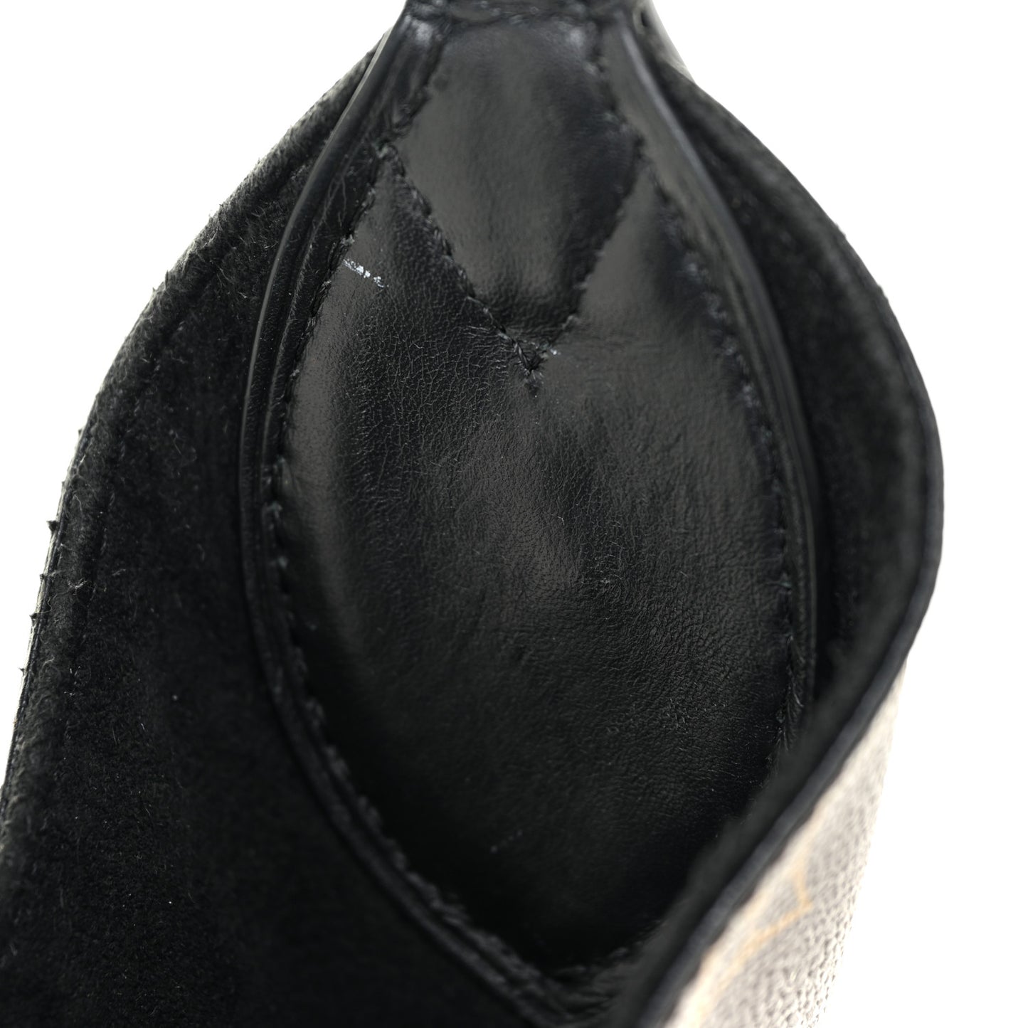 Monogram Flower Hobo Black