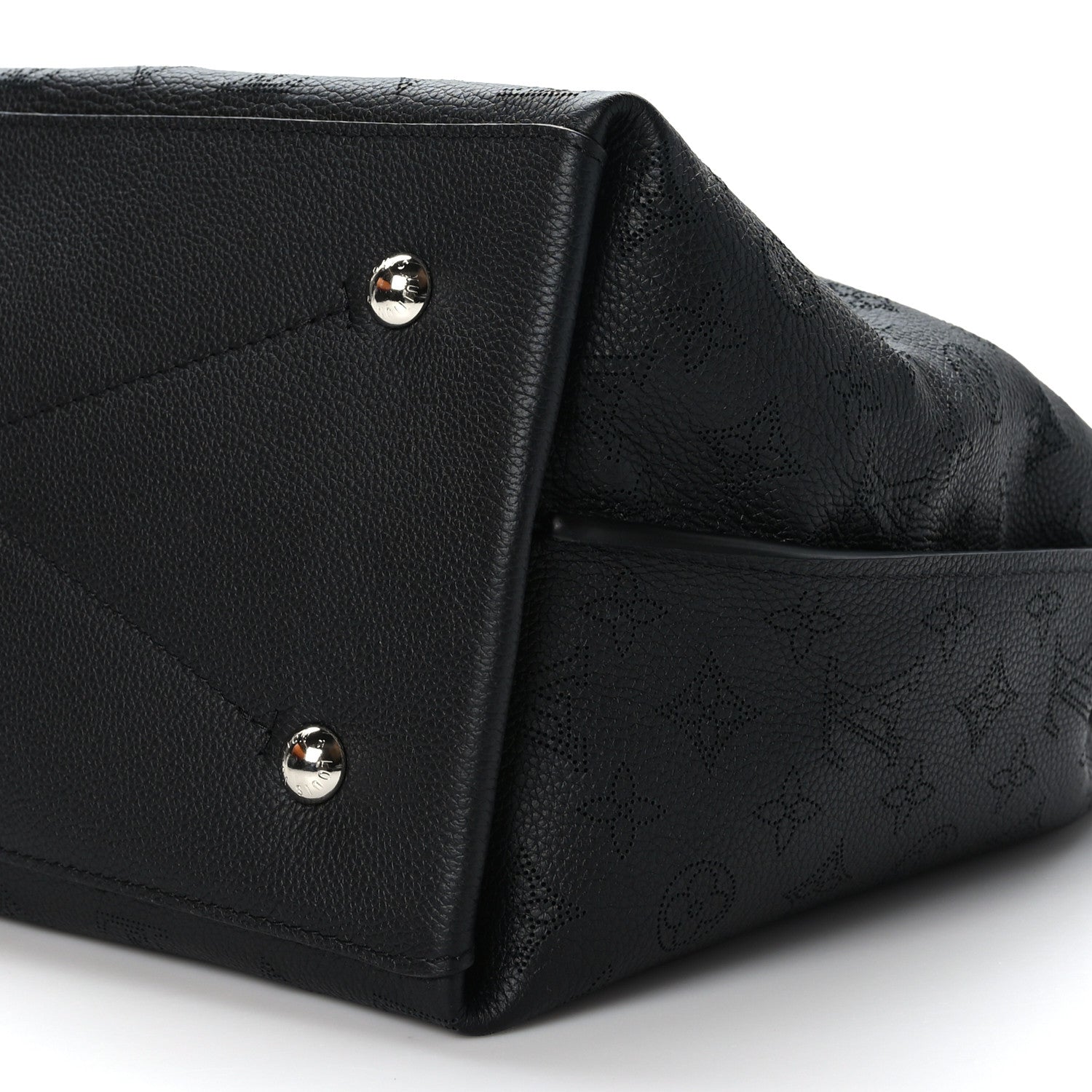 Louis Vuitton Mahina Carmel Hobo Black 8 of 8