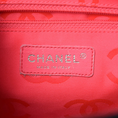 Chanel Calfskin Quilted Large Cambon Tote Black White 6 of 15