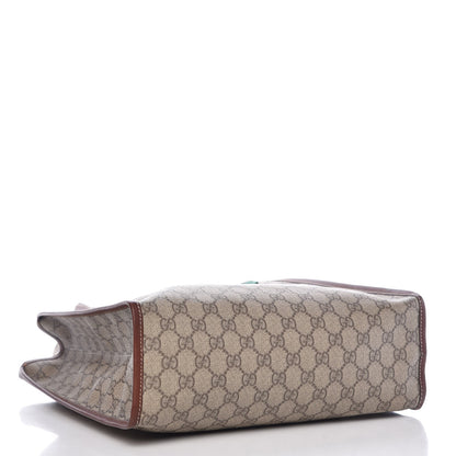 Gucci GG Plus Monogram Small Signature Web Loop Vertical Tote Light Brown 4 of 7