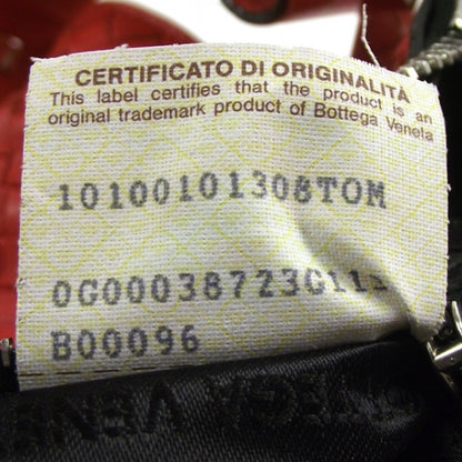 Bottega Veneta Woven Shoulder Bag Red 10 of 11