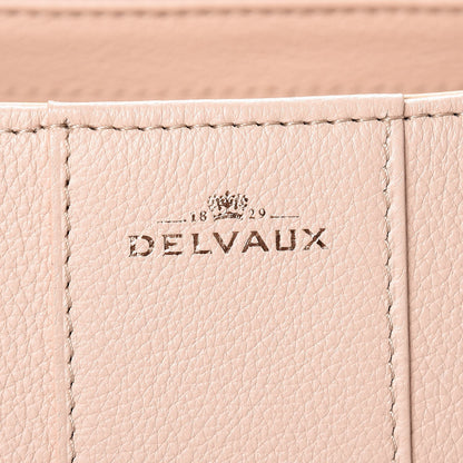 Delvaux Grained Calfskin MM Brillant Satchel Nude 6 of 7
