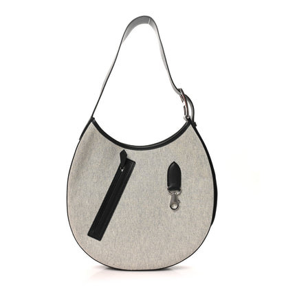 Hermes Canvas Swift Arcon Ecru Black 1 of 9