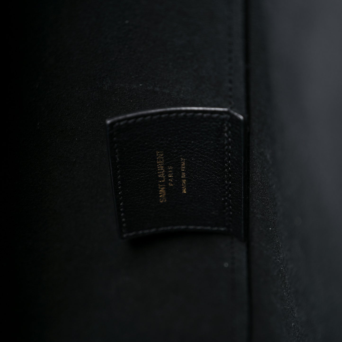Calfskin Medium Shopping Tote Black