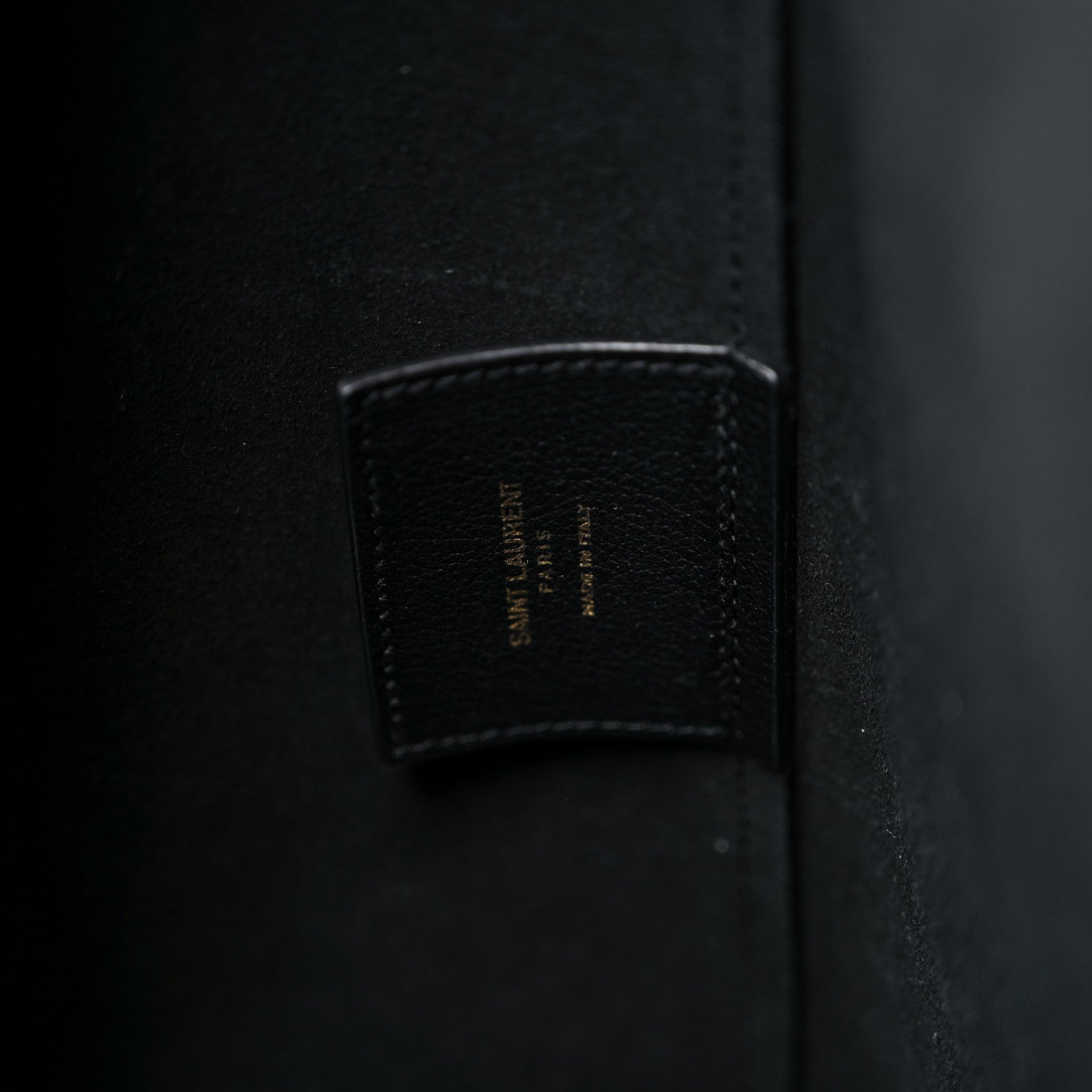 Saint Laurent Calfskin Medium Shopping Tote Black 7 of 15