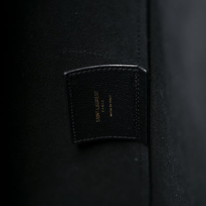 Saint Laurent Calfskin Medium Shopping Tote Black 7 of 15