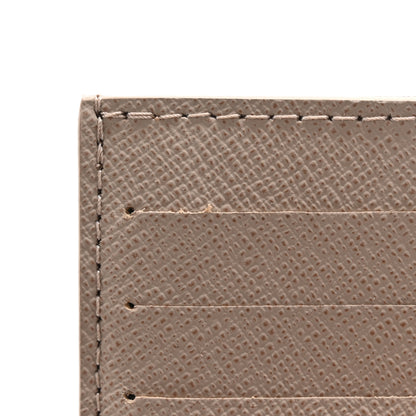 Louis Vuitton Calfskin Felicie Chain Wallet Card Holder Insert Tourterelle 7 of 10