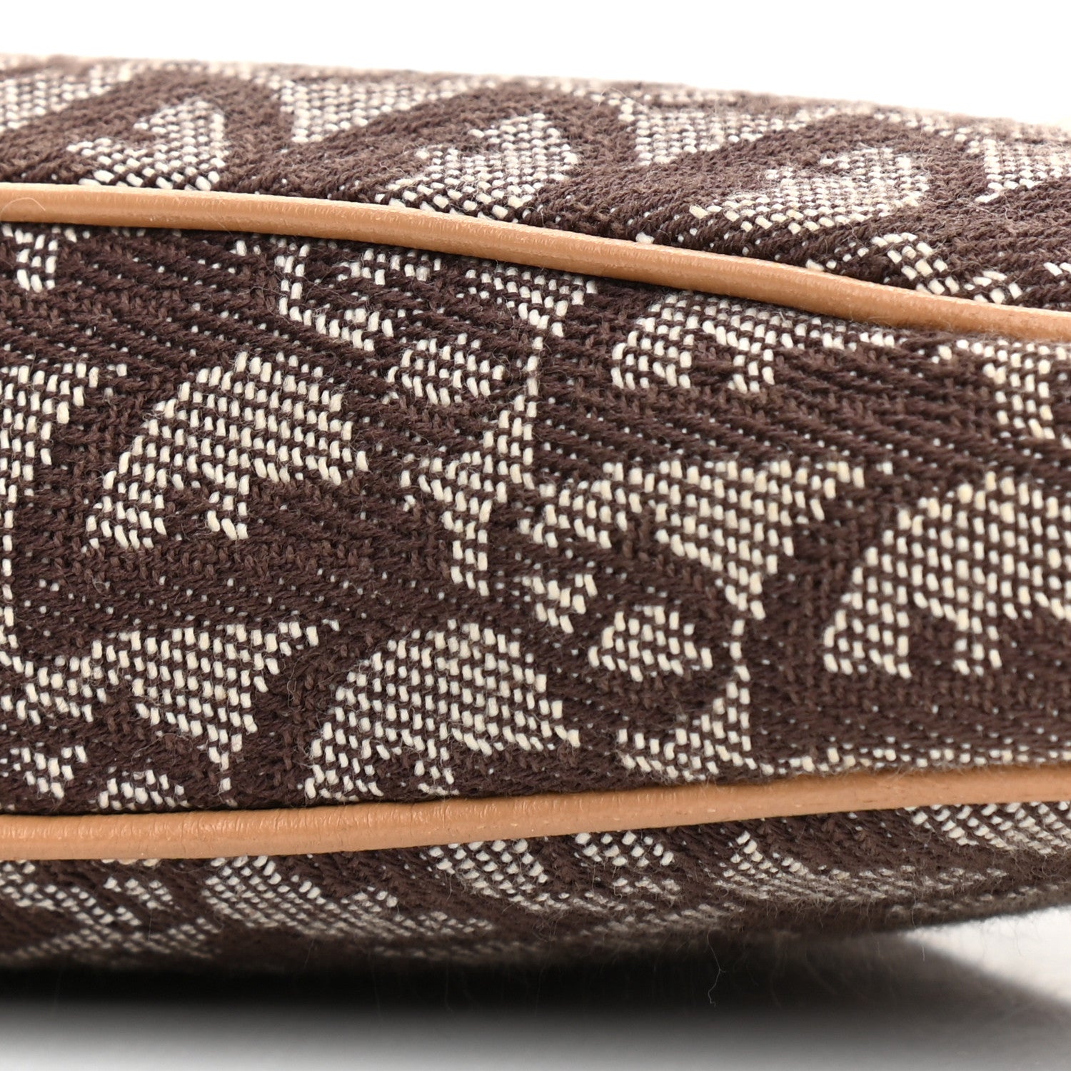 Christian Dior Monogram Mini Saddle Pochette Beige 9 of 11