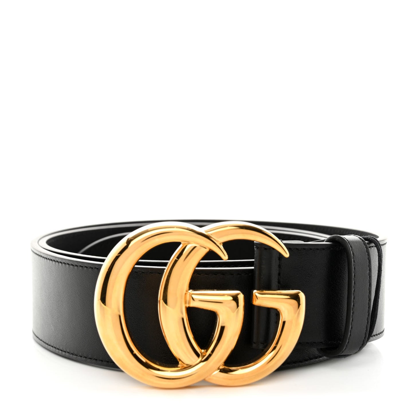 Plutone Calfskin Double G 40mm Belt 100 40 Black