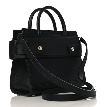 Givenchy Grained Calfskin Small Horizon Satchel Black 3 of 8