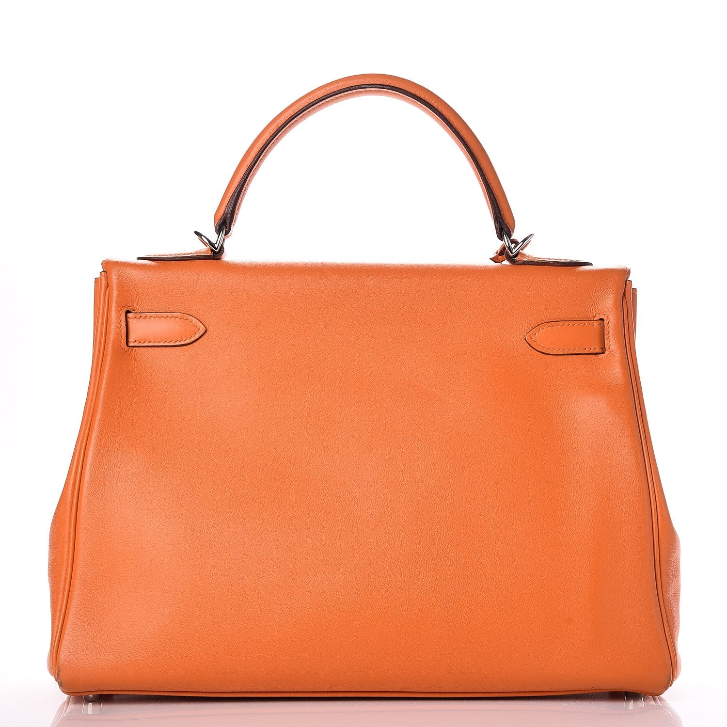 Hermes Swift Kelly Retourne 32 Orange 4 of 32
