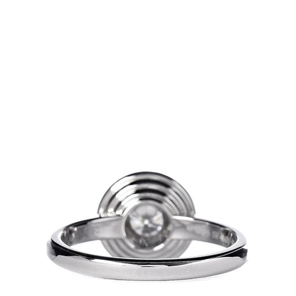 Cartier Platinum Diamond .46ct D'Amour Solitaire Engagement Ring 50 5.25 8 of 10