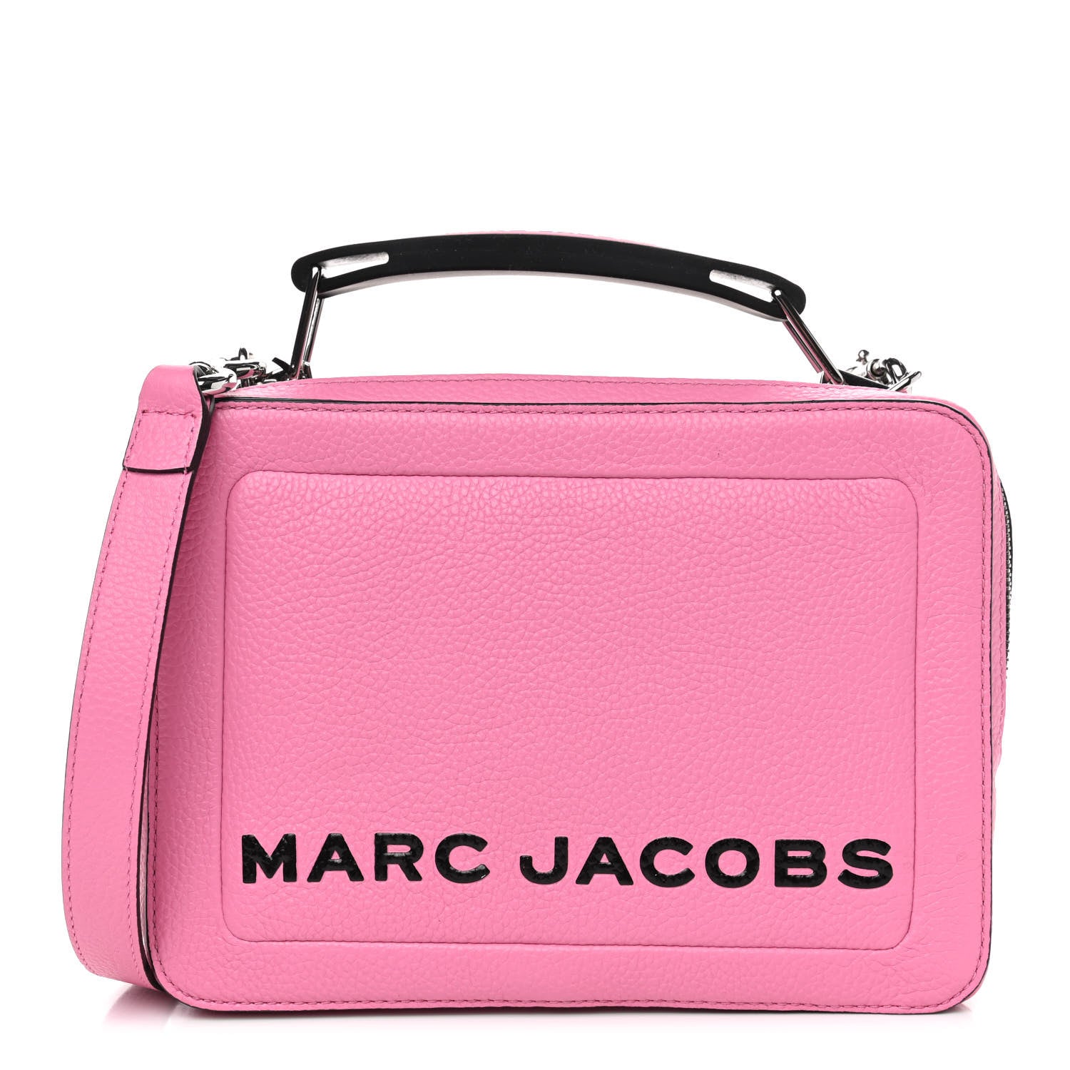 Marc Jacobs Calfskin Mini The Box Bag Pink 1 of 7