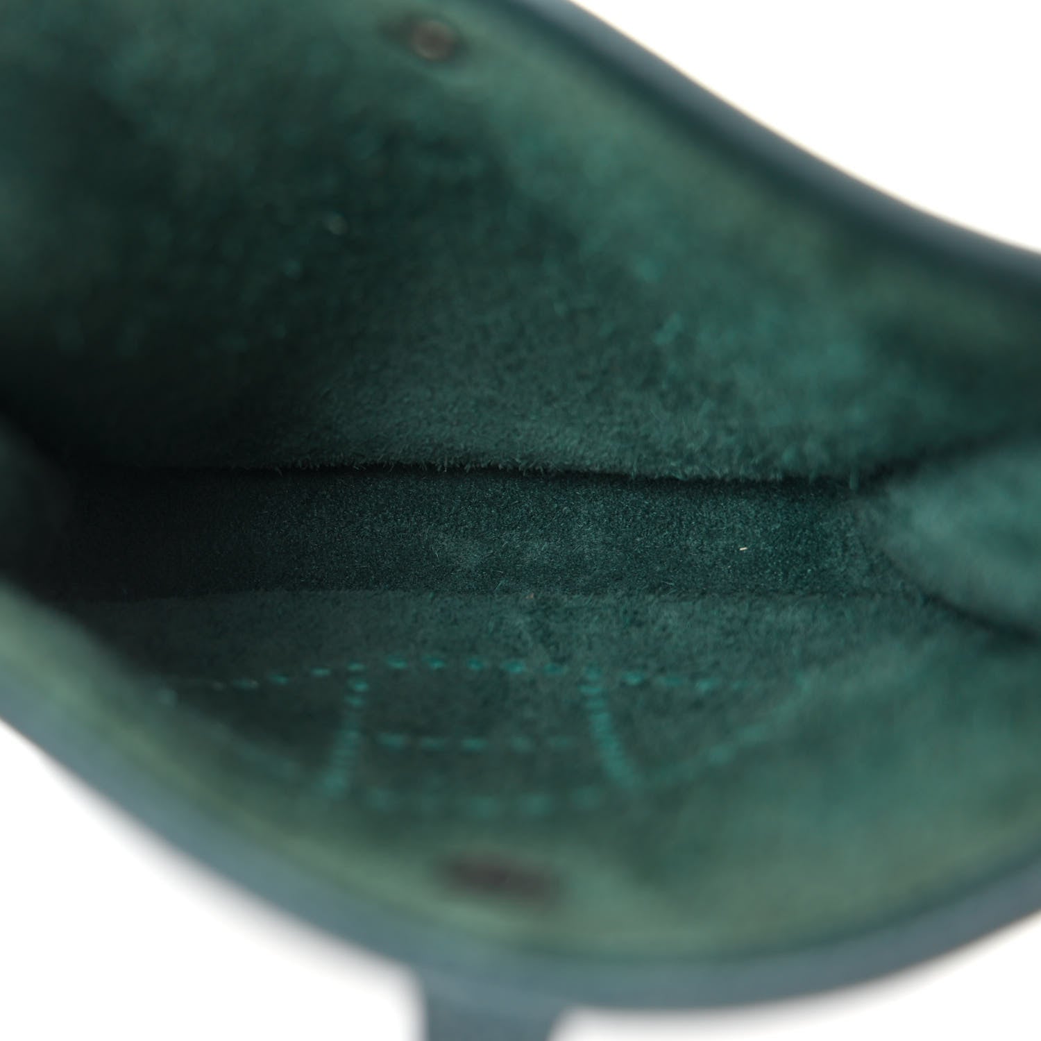 Hermes Taurillon Clemence Amazone Evelyne TPM Vert Cypress 5 of 11