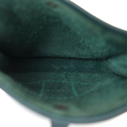 Hermes Taurillon Clemence Amazone Evelyne TPM Vert Cypress 5 of 11