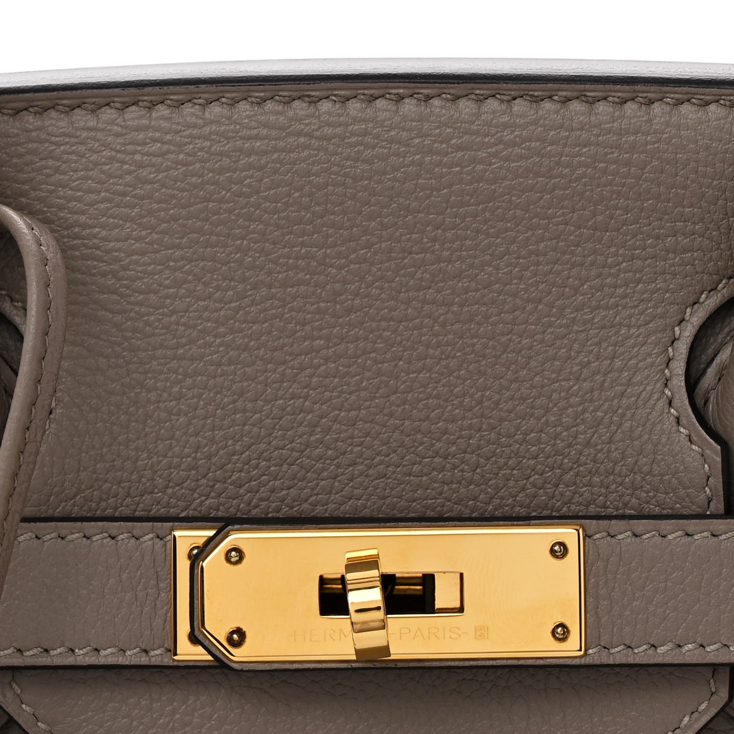 Taurillon Novillo Birkin 30 Gris Asphalte
