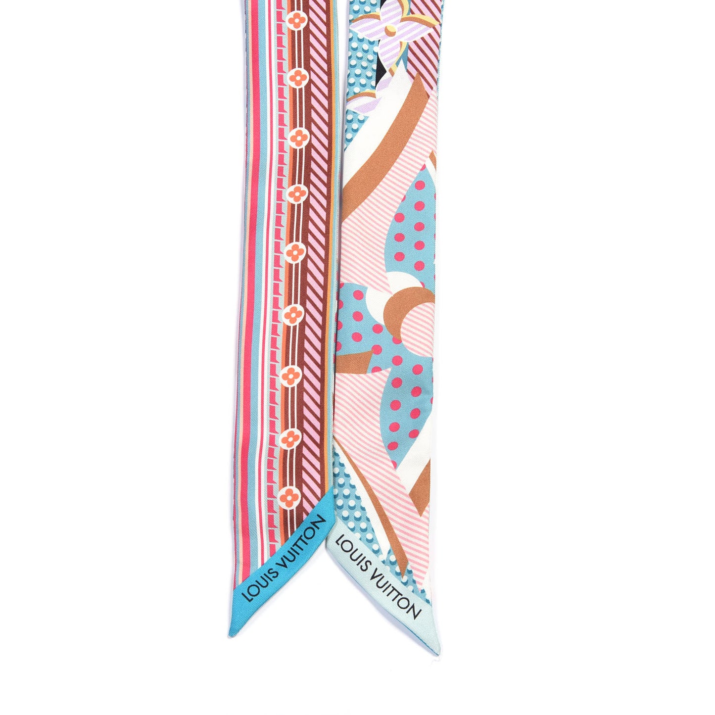 Silk Pop Monogram BB Bandeau Turquoise