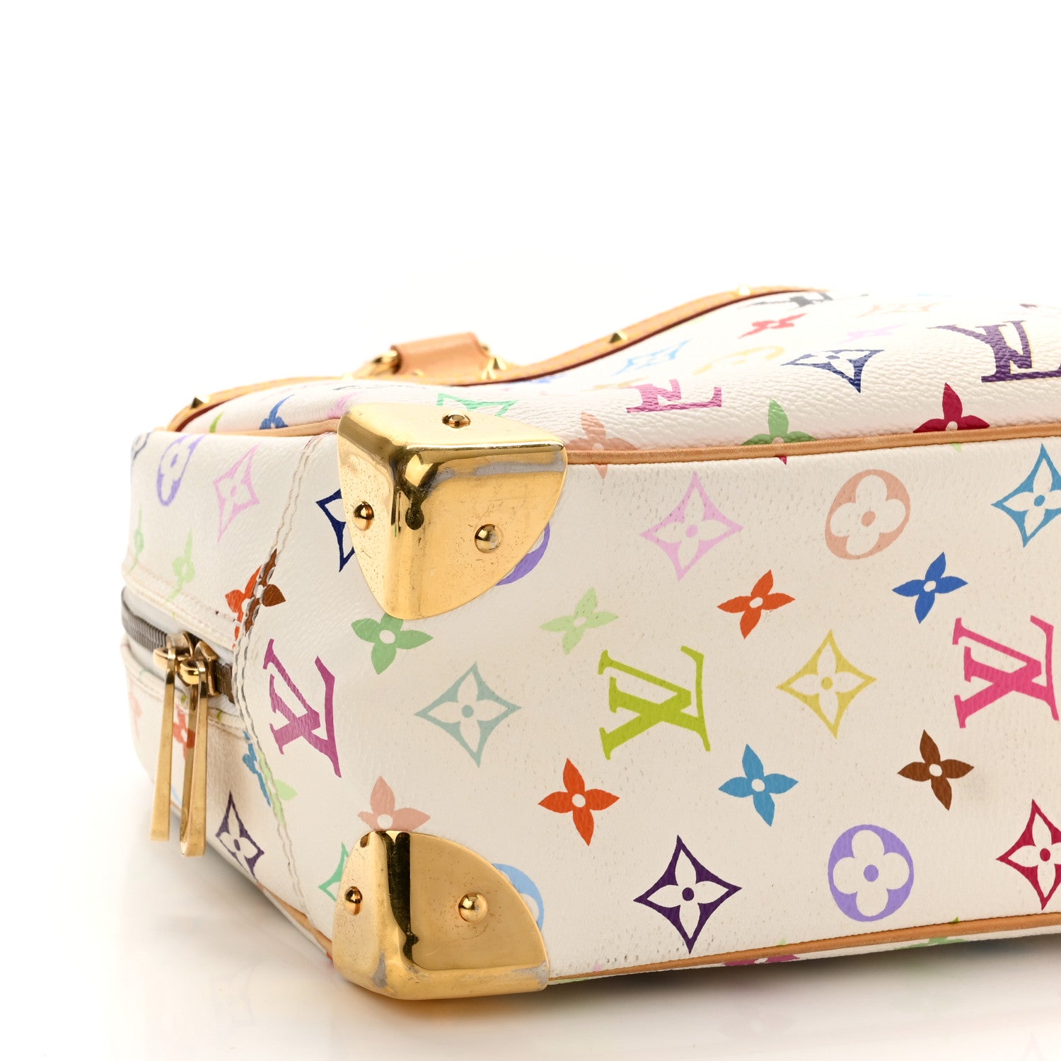 Louis Vuitton Monogram Multicolor Trouville White 5 of 10