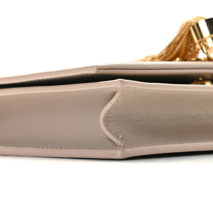 Saint Laurent Smooth Calfskin Classic Monogram Kate Tassel Chain Wallet Nude Powder 5 of 12