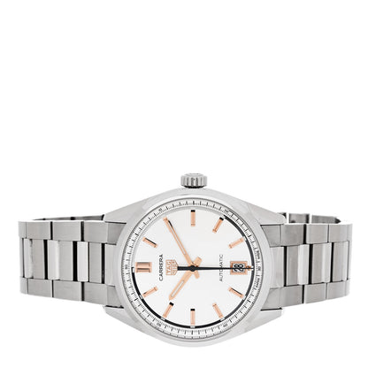 Tag Heuer Stainless Steel 36mm Carrera Date Automatic Watch Silver WBN2310 2 of 5