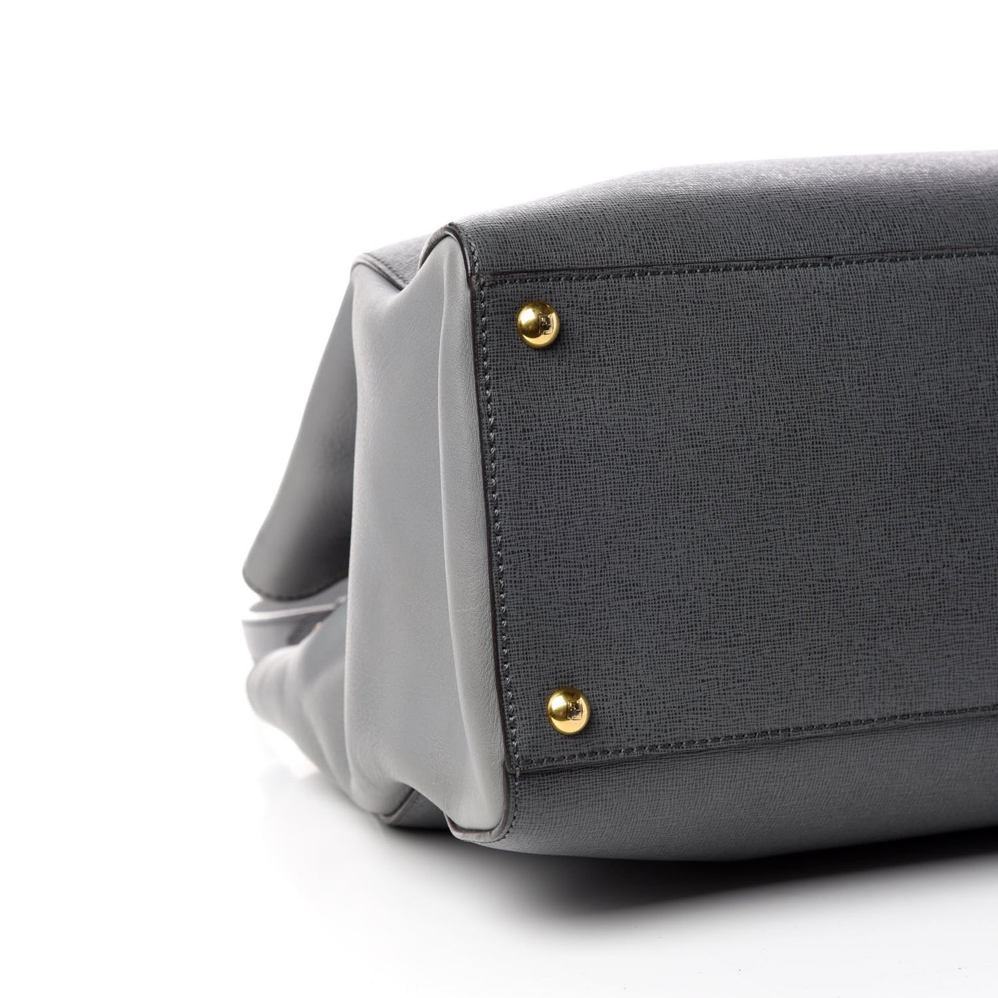 Vitello Elite Flamingo Regular 2Jours Tote Grigio Grigio Chiaro