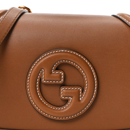 Gucci Roxy Calfskin Medium Blondie Top Handle Bag Brown 8 of 10