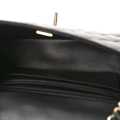 Chanel Lambskin Quilted Mini Rectangular Flap Black 5 of 9