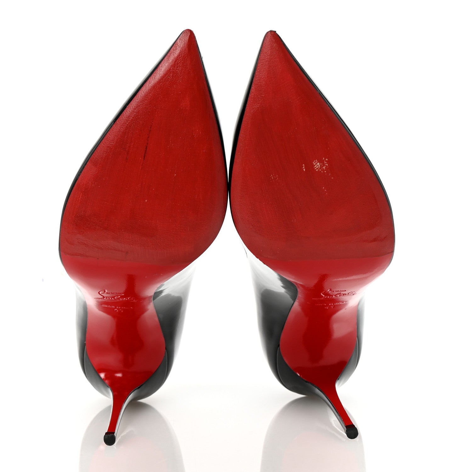 Christian Louboutin Patent Hot Chick 100 Pumps 41 Black 6 of 8