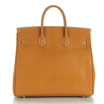 Hermes Chevre De Coromandel HAC Birkin 32 Caramel 4 of 25