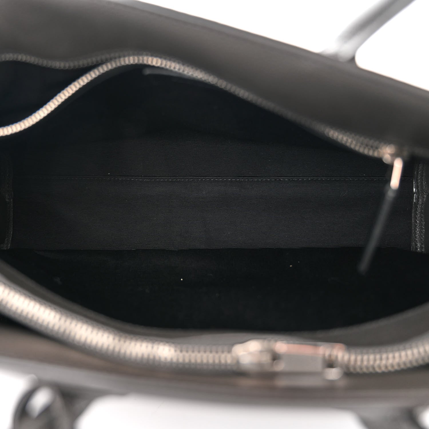 Saint Laurent Grained Calfskin Small Sac De Jour Fog 5 of 11