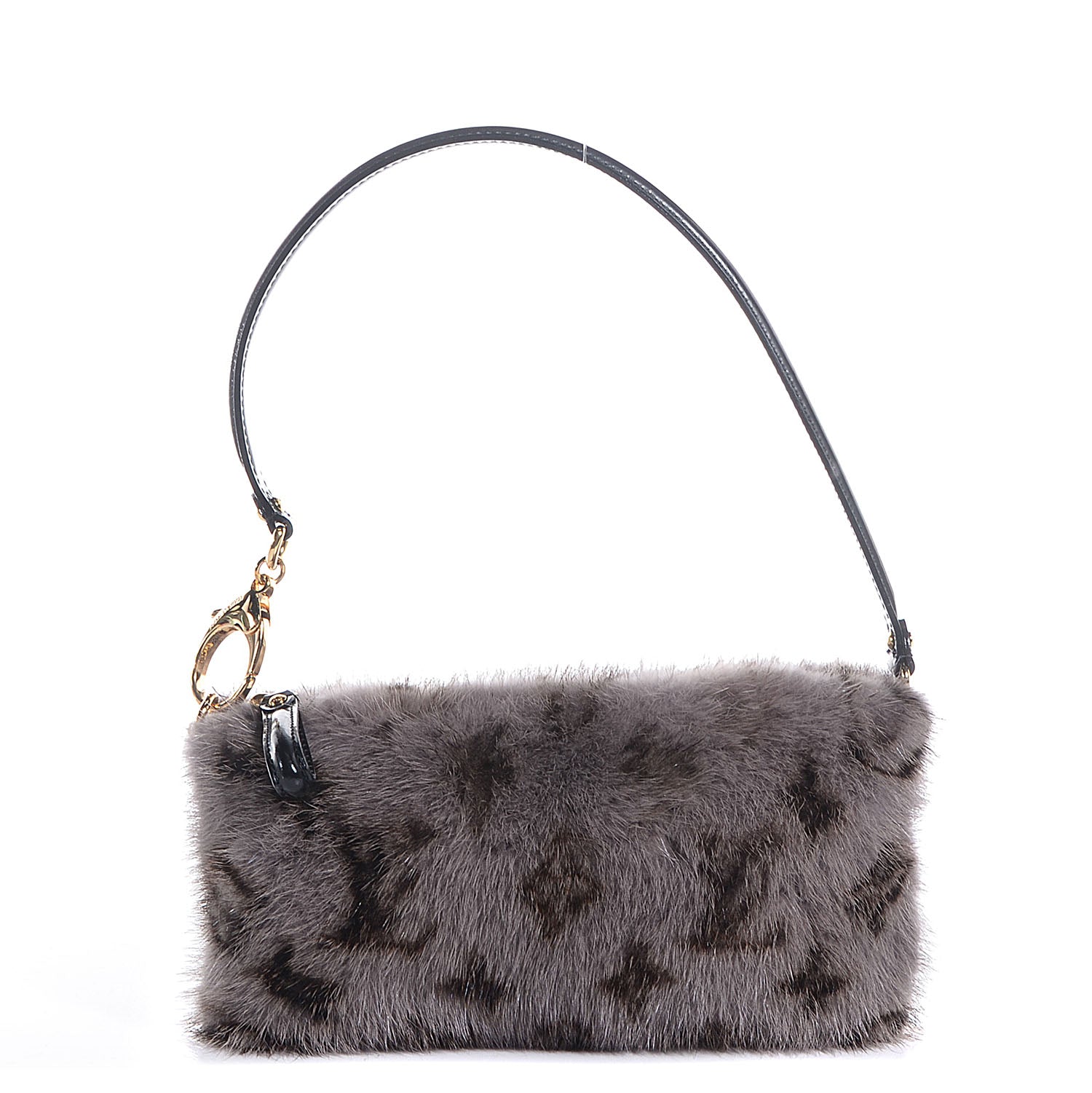 Louis Vuitton Monogram Mink Vison Milla MM Grey 1 of 7