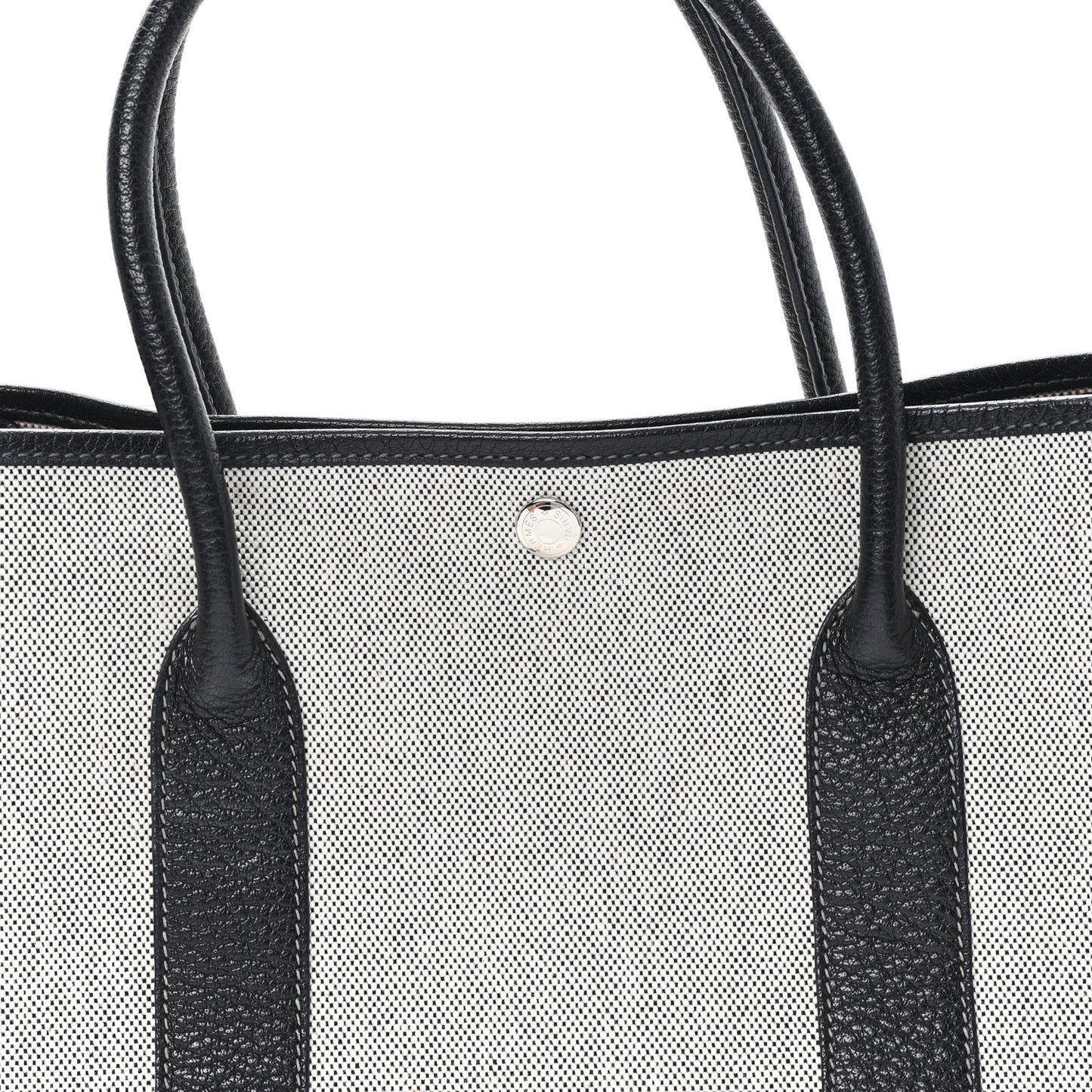 Toile Buffle Skipper Garden Party 36 MM Tote Black
