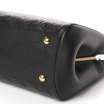 Louis Vuitton Empreinte Montaigne MM Black 7 of 11