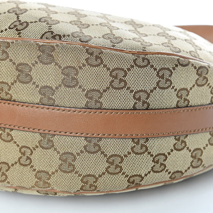 Gucci Monogram Medium GG Twins Hobo Tan 14 of 14